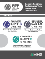 Conners Continuous Performance Tests Online Suite (Conners CPT Online Suite) collection image